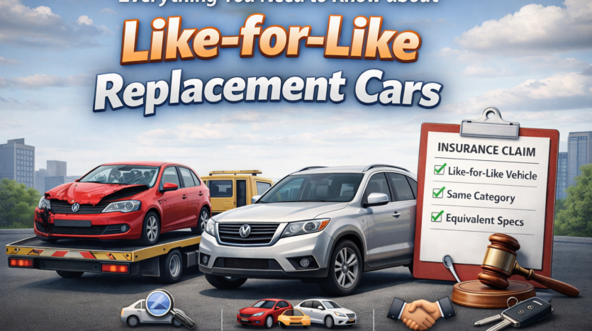 Like for liks replacement car