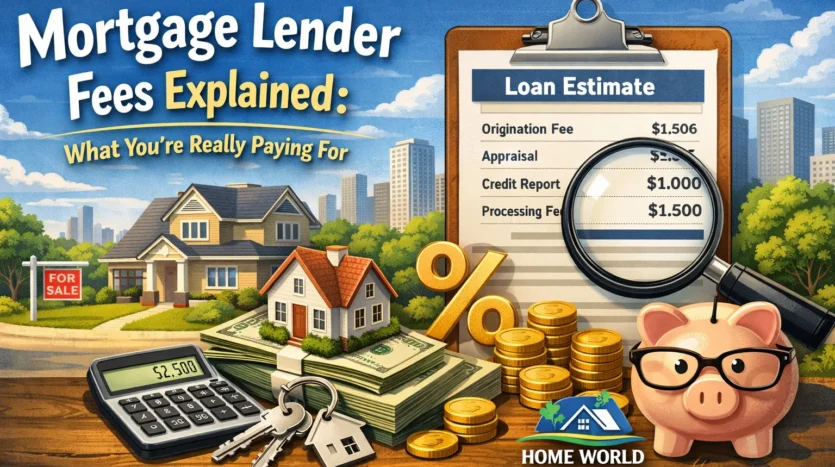 Mortgage Lender Fees Explained