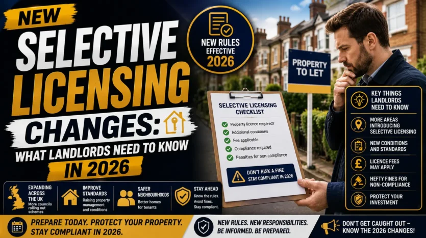 Selective Licensing Changes