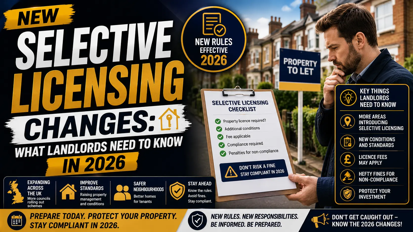 Selective Licensing Changes